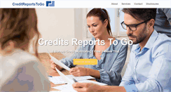 Desktop Screenshot of creditreportstogo.com